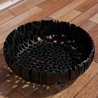 Tô Voronoi Xuyên Thấu - Dáng Đứng
