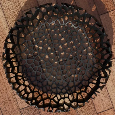 Tô Voronoi Xuyên Thấu - Dáng Đứng