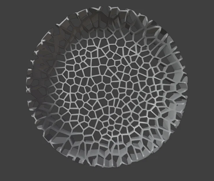 Tô Voronoi Xuyên Thấu - Dáng Đứng - Image 4