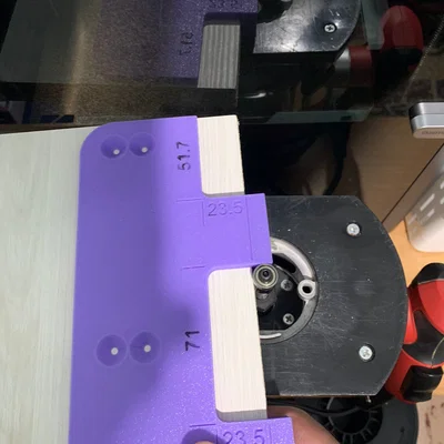 Dưỡng Soi Cạnh Gola Profile (Edge Trimming Gola Gauge Template Tool)