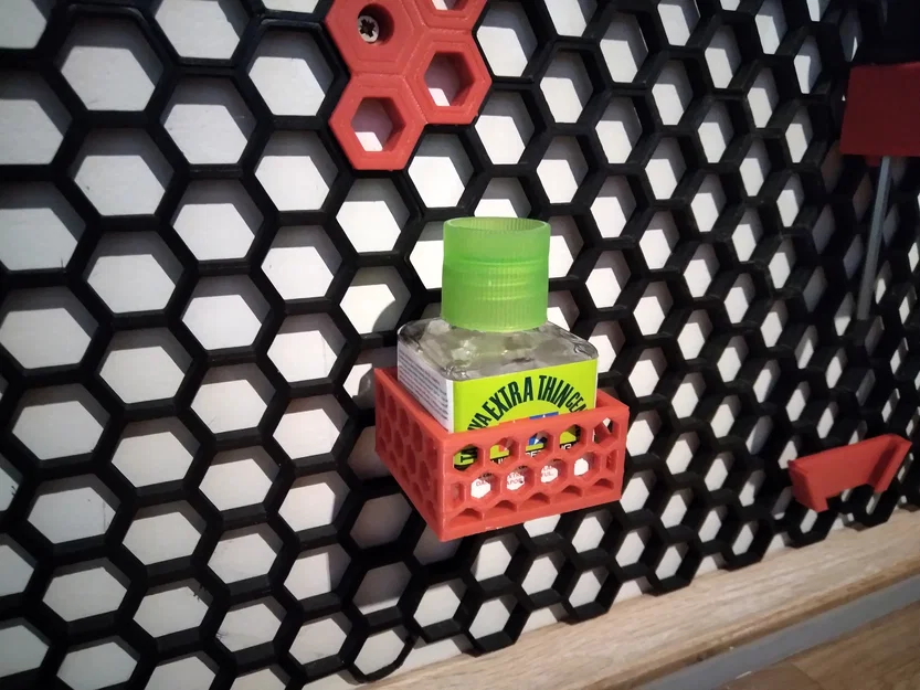 Giá đỡ lọ Tamiya 43mm cho hệ thống Honeycomb Storage Wall - Image 1