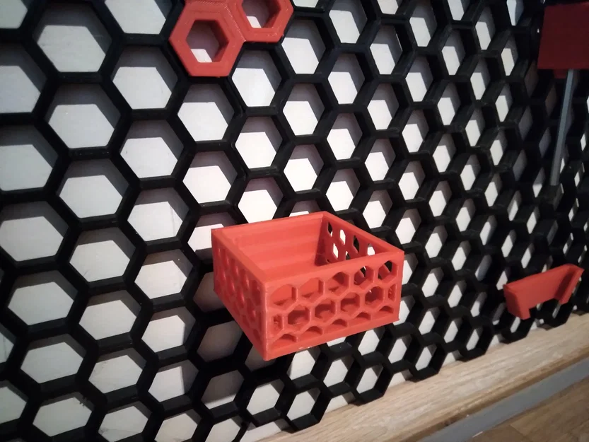 Giá đỡ lọ Tamiya 43mm cho hệ thống Honeycomb Storage Wall - Image 2