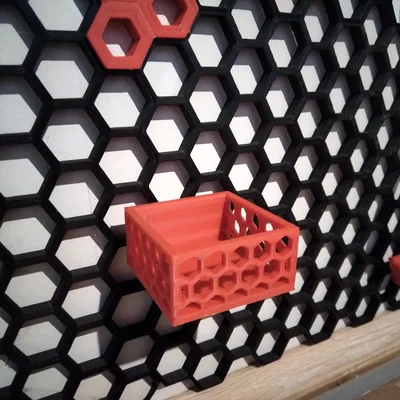 Giá đỡ lọ Tamiya 43mm cho hệ thống Honeycomb Storage Wall