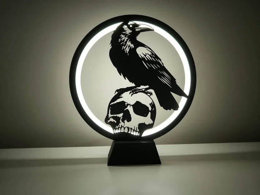 Ring Lamp II với các tấm Panel chủ đề Halloween - Image 9