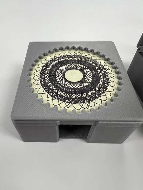 Dụng cụ vẽ hình Spirograph cho giấy ghi chú (Sticky Note) - Image 1