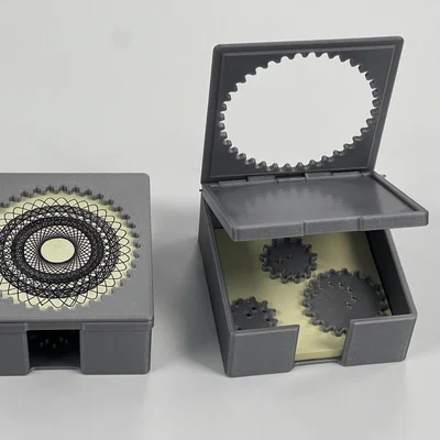 Dụng cụ vẽ hình Spirograph cho giấy ghi chú (Sticky Note)