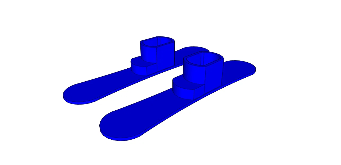 Ván trượt nhỏ - Ván trượt ngón tay (Finger Skis) - Image 1