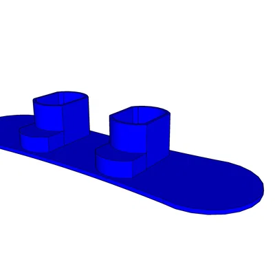 Ván trượt tuyết mini - Finger Board