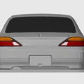 Nissan Silvia S15 Kit Card (tỷ lệ 1:24) - Thumbnail 5