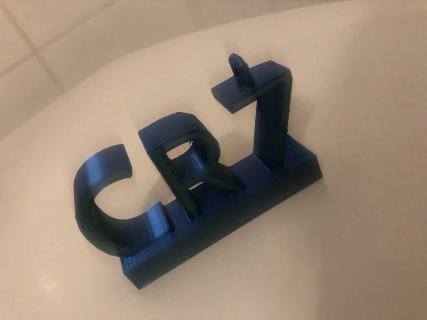 Móc khóa CR7 in 3D cực chất cho fan hâm mộ bóng đá - Image 1