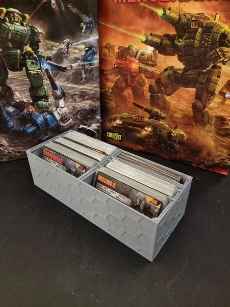 Khay đựng thẻ bài xếp chồng Battletech - Image 2