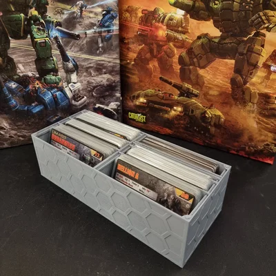 Khay đựng thẻ bài xếp chồng Battletech