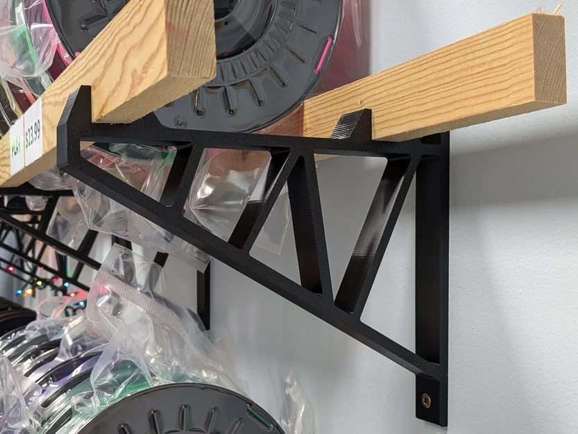 Giá đỡ cuộn nhựa Filament Shelf Bracket bền bỉ - Image 4
