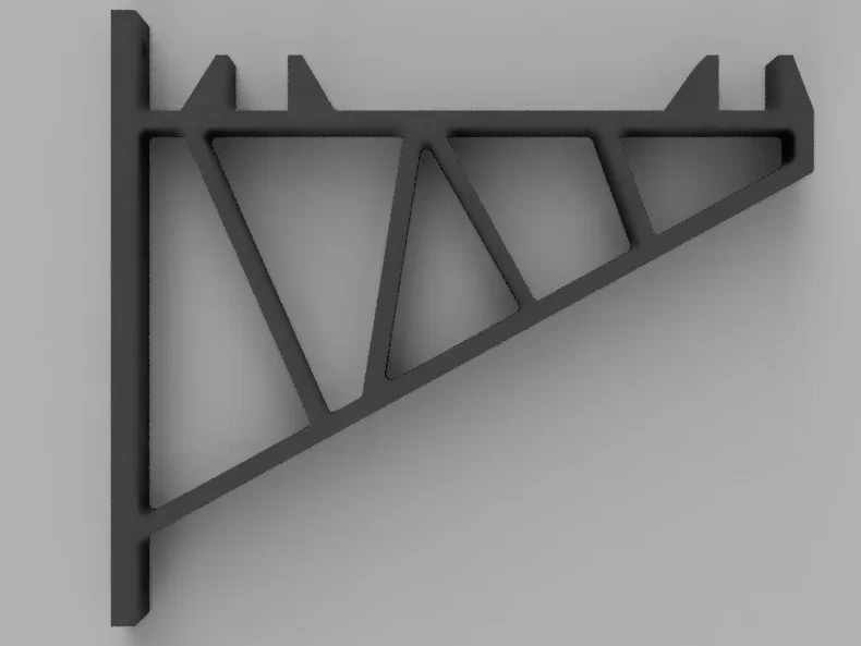Giá đỡ cuộn nhựa Filament Shelf Bracket bền bỉ - Image 5