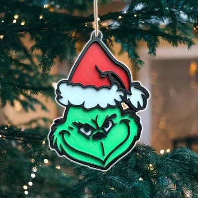 Đồ trang trí cây thông Noel hình Grinch (Christmas The Grinch Tree Ornament)