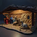 Tự tay làm mô hình Hang đá Giáng sinh (Nativity Scene)! Khung nền Diorama - Thumbnail 3