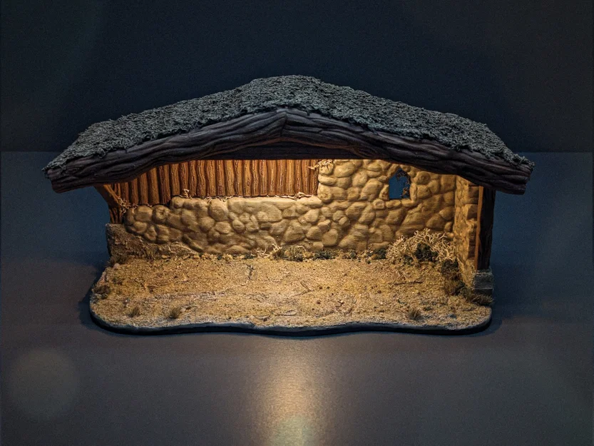 Tự tay làm mô hình Hang đá Giáng sinh (Nativity Scene)! Khung nền Diorama - Image 5