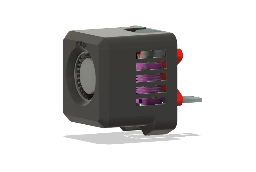 KAD Air Slinger - Ốp quạt tản nhiệt Ender 3 (bản cải tiến của Vortex) - Image 2
