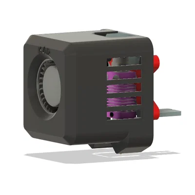 KAD Air Slinger - Ốp quạt tản nhiệt Ender 3 (bản cải tiến của Vortex)