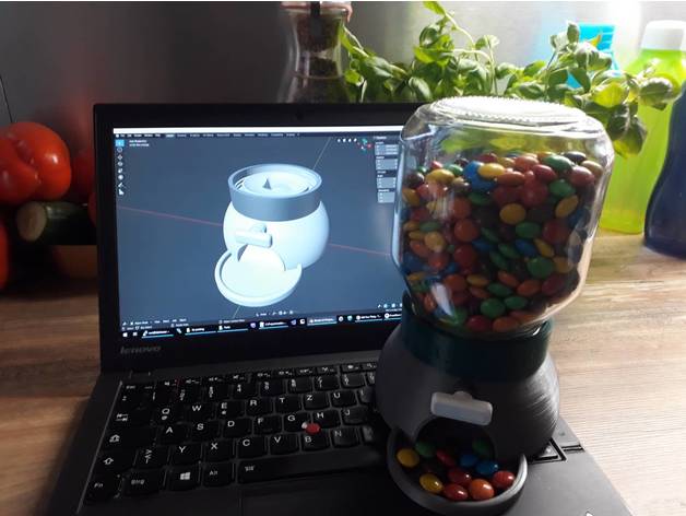 Máy nhả kẹo tự chế từ hũ thủy tinh Nutella - Image 2