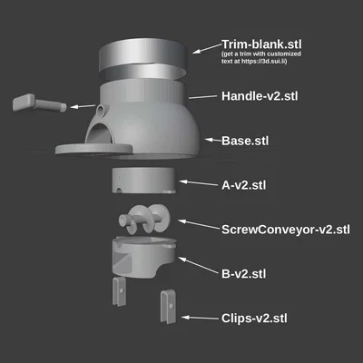 Máy nhả kẹo tự chế từ hũ thủy tinh Nutella