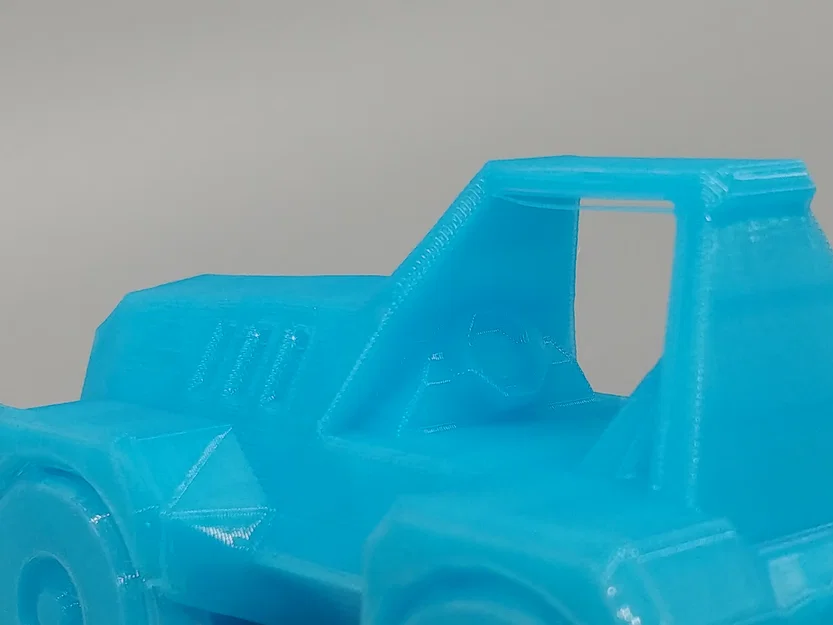 Mô hình xe kéo Low Poly Tractor in 3D không cần support - Image 3