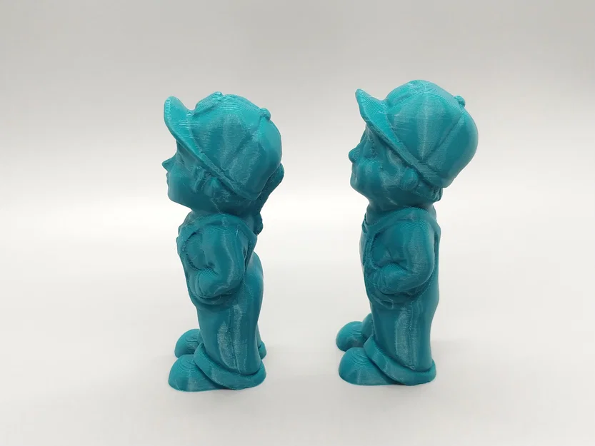 Mô hình chú nông dân Low Poly trang trí in 3D dễ thương - Image 2