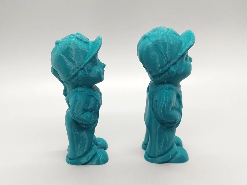 Mô hình chú nông dân Low Poly trang trí in 3D dễ thương - Image 3