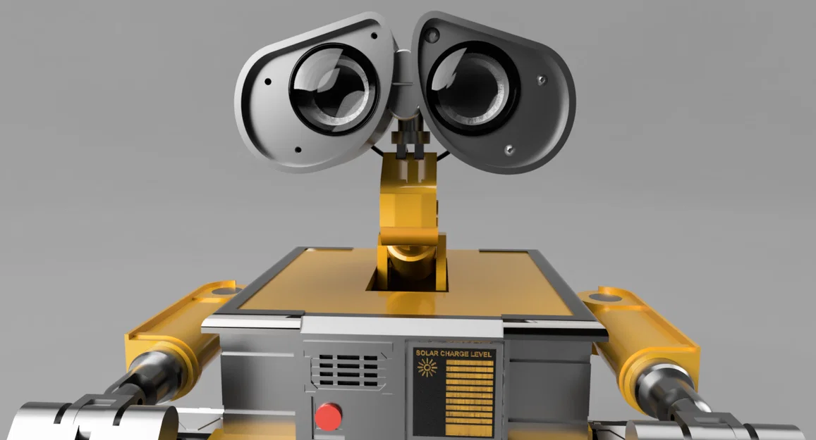 Mô hình Wall-E 3D (Đang hoàn thiện) - Image 6