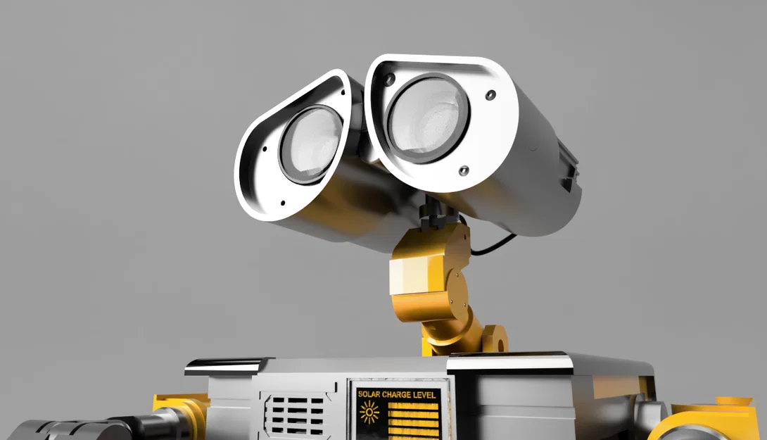 Mô hình Wall-E 3D (Đang hoàn thiện) - Image 8