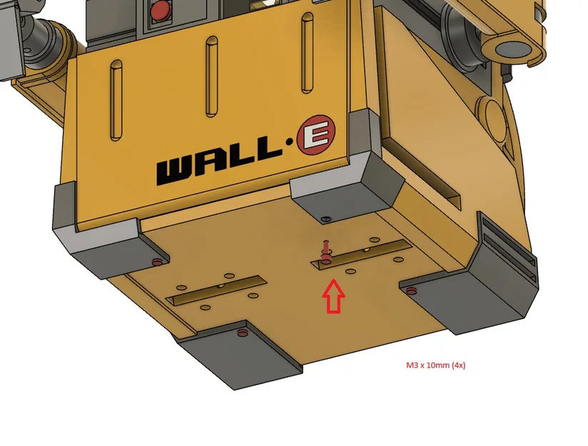 Mô hình Wall-E 3D (Đang hoàn thiện) - Image 46