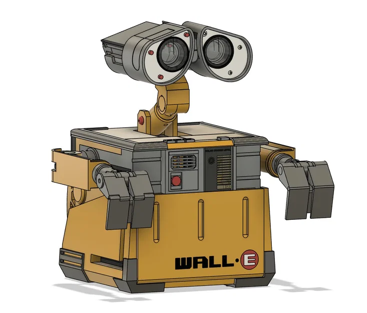 Mô hình Wall-E 3D (Đang hoàn thiện) - Image 47