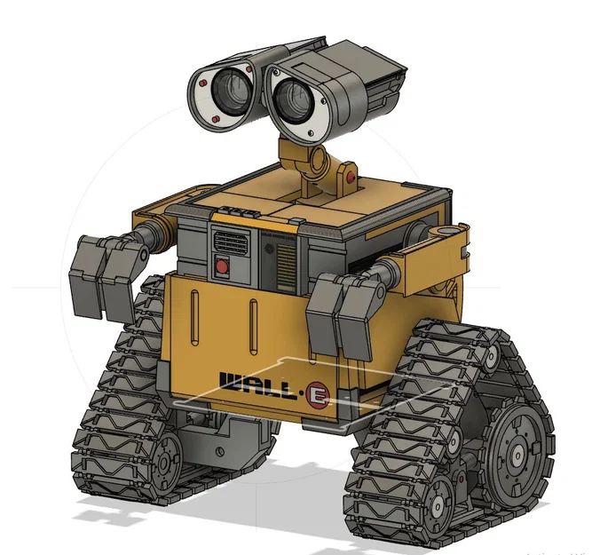 Mô hình Wall-E 3D (Đang hoàn thiện) - Image 54