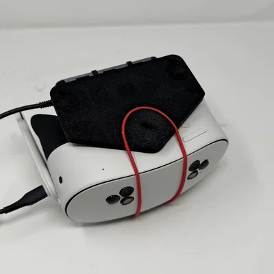 Ngàm gắn kính Quest 3S cho Robot và xe tự hành