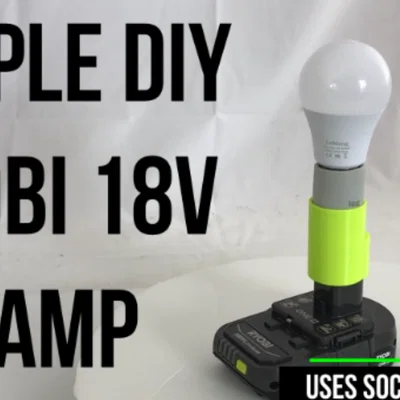 Đèn LED dùng pin RYOBI 18V