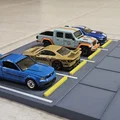 Mô hình bãi đỗ xe tỷ lệ 1:64 cho xe Hot Wheels - Thumbnail 1