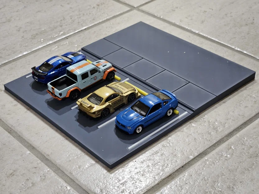 Mô hình bãi đỗ xe tỷ lệ 1:64 cho xe Hot Wheels - Image 2