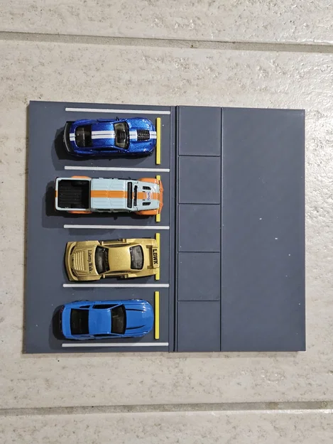 Mô hình bãi đỗ xe tỷ lệ 1:64 cho xe Hot Wheels - Image 3