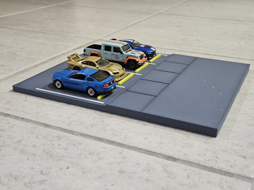 Mô hình bãi đỗ xe tỷ lệ 1:64 cho xe Hot Wheels - Image 5