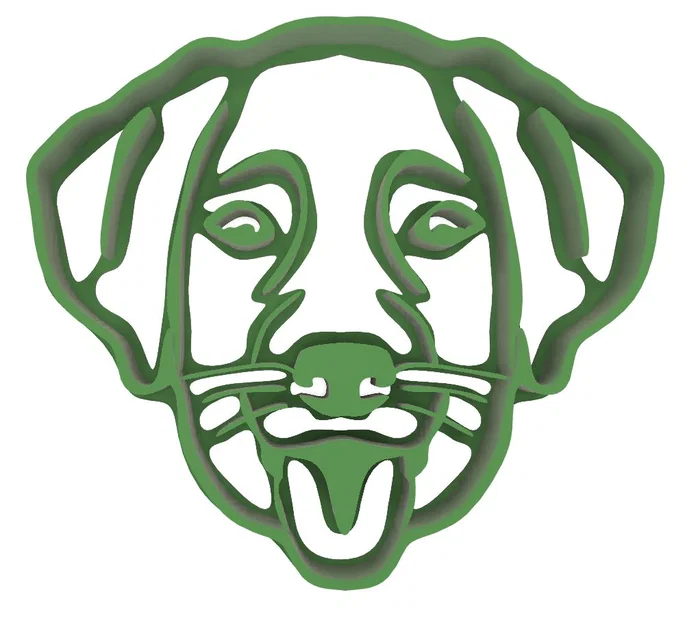 Baking - Khuôn cắt bánh quy - Hình chó Labrador - Image 2