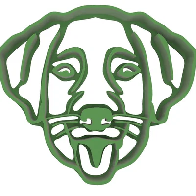 Baking - Khuôn cắt bánh quy - Hình chó Labrador