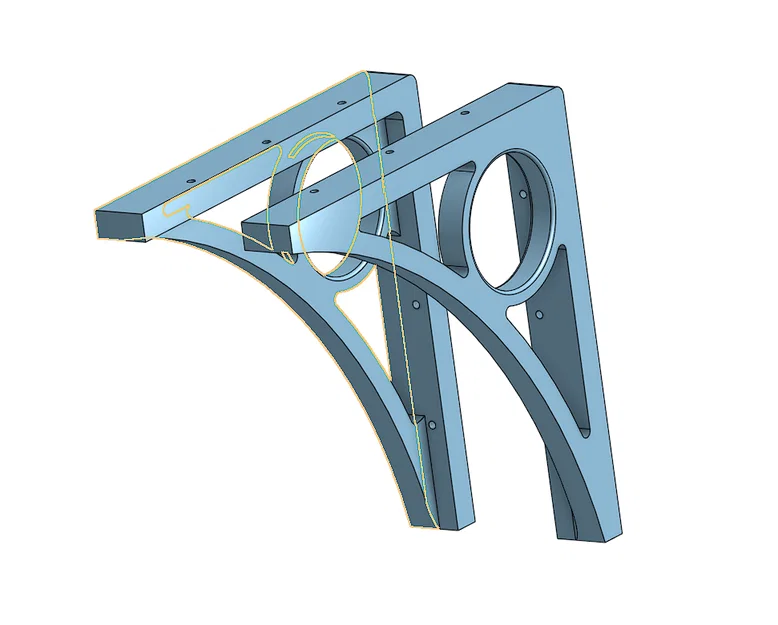 Pat đỡ kệ treo tường (Shelf Brackets) chắc chắn cho mọi không gian - Image 1