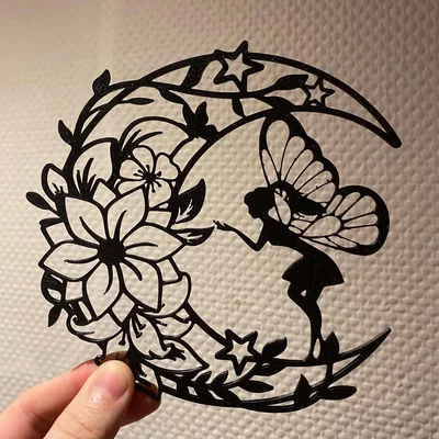 Mô hình trang trí MoonFairy nghệ thuật - File in 3D cực đẹp