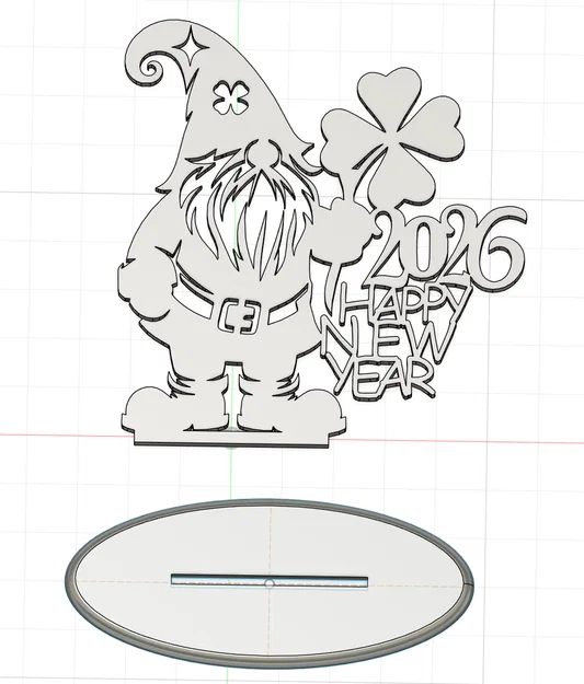 Chú lùn Gnom 2026 - Happy New Year - Image 2