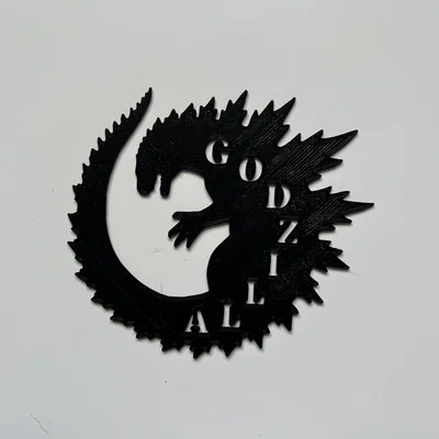 Mô hình trang trí treo tường Godzilla đầy cá tính