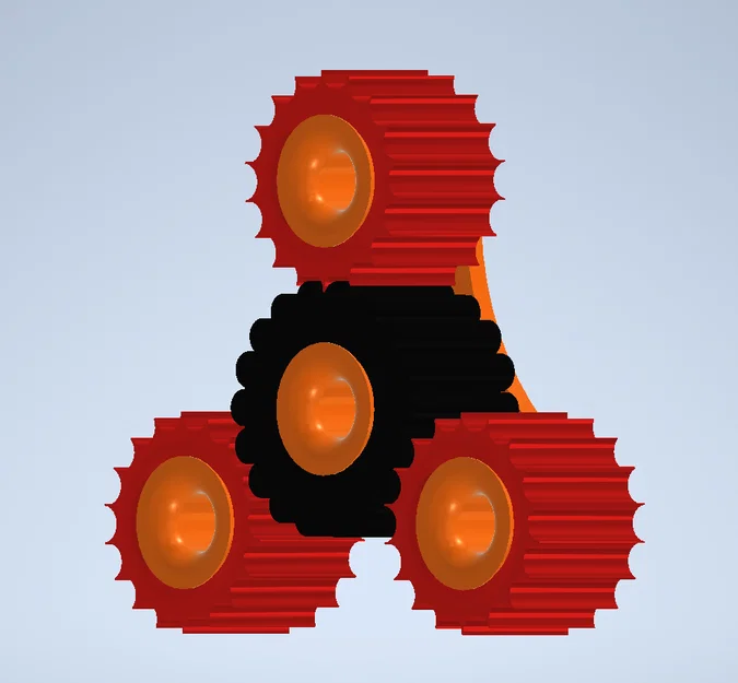 Gear Fidget Toy: Đồ chơi bánh răng giải tỏa căng thẳng in 3D - Image 1