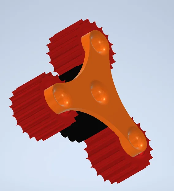 Gear Fidget Toy: Đồ chơi bánh răng giải tỏa căng thẳng in 3D - Image 3