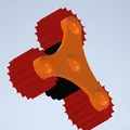 Gear Fidget Toy: Đồ chơi bánh răng giải tỏa căng thẳng in 3D - Thumbnail 3