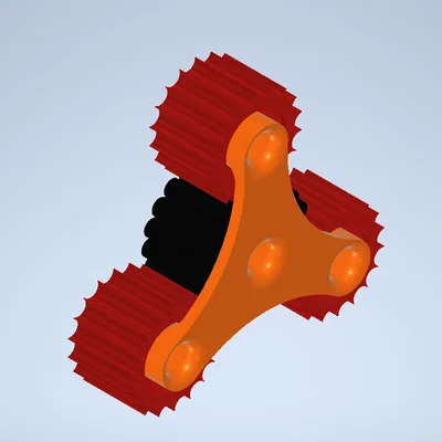 Gear Fidget Toy: Đồ chơi bánh răng giải tỏa căng thẳng in 3D