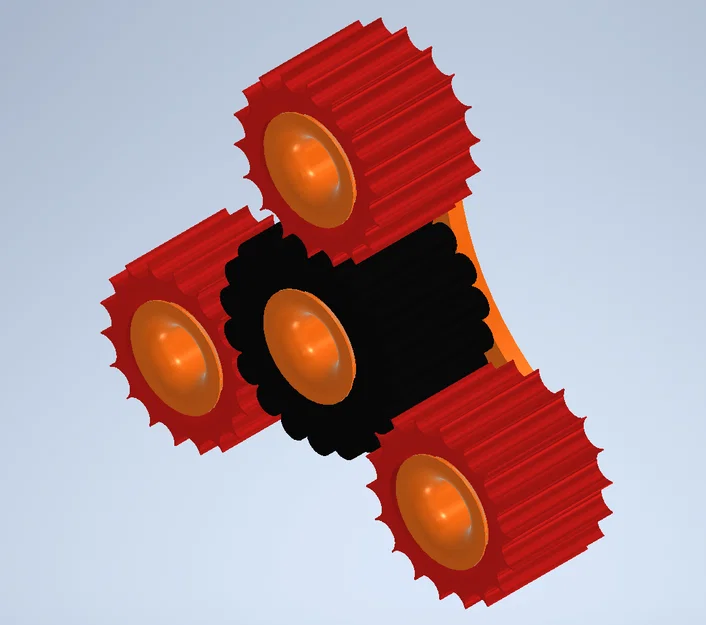 Gear Fidget Toy: Đồ chơi bánh răng giải tỏa căng thẳng in 3D - Image 5